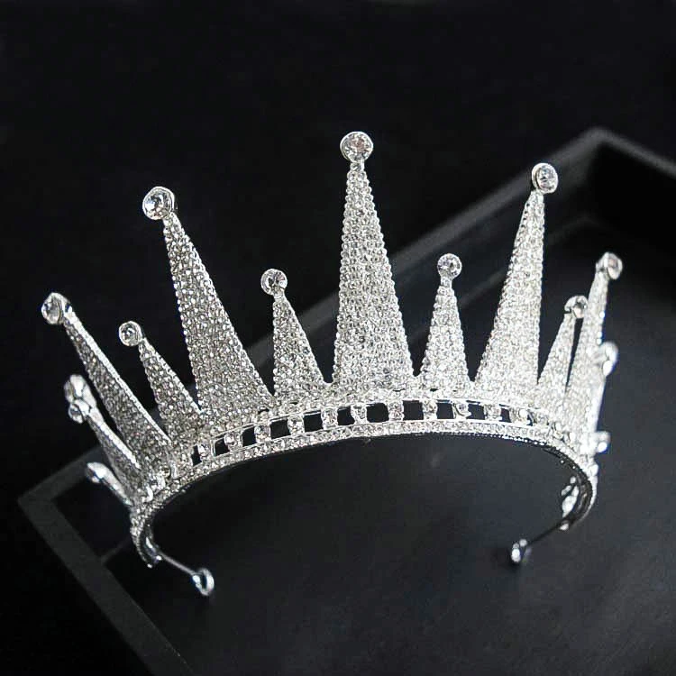 Bridal Tiara Birthday Diamond Crown Luxury Sweet Princess Crown Hair Accessories Bridal Wedding Dress Wedding Accessory